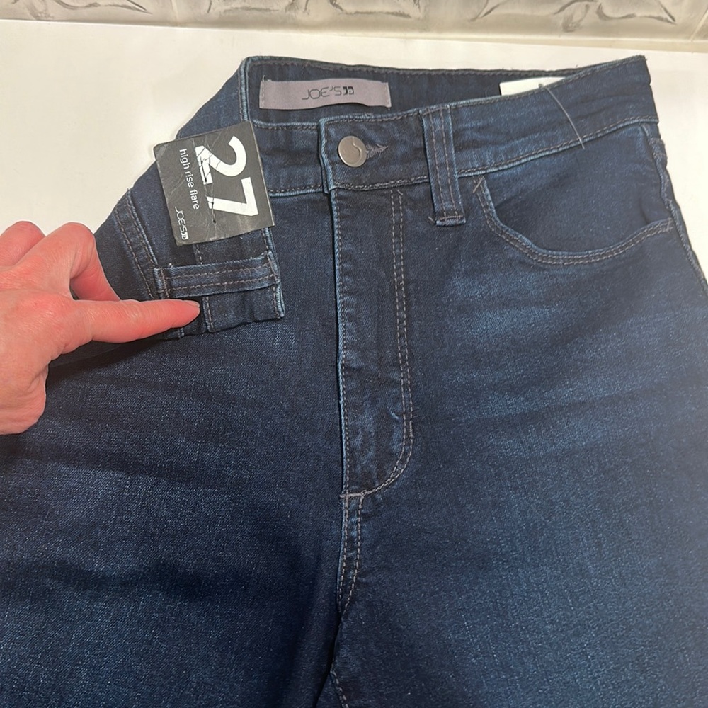 Joe’s high rise flare - 27 NWT - Dark Denim